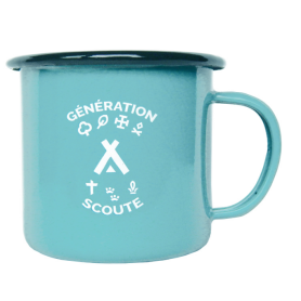 Tasse émaillée "Génération...