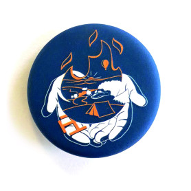 Badge « Lumière de la paix...