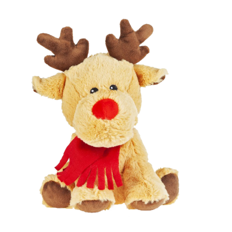 Bouillotte Peluche Rennes de Noël