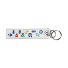 Porte-clés en tissu avec symboles Scouts et Guides de France -