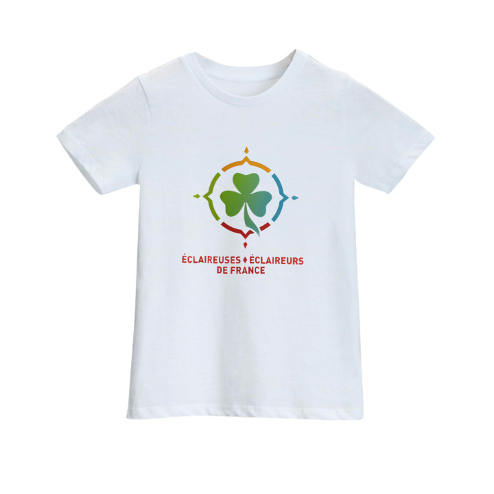 T-shirt blanc logo EEDF