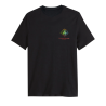 T-shirt noir homme logo EEDF - col V