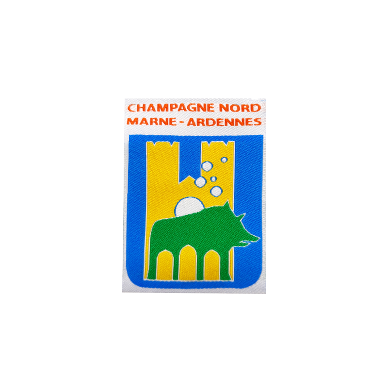 Set 2 Adesivi Per Targa Auto - Dipartimento 52 Alta Marna - Champagne Ardenne