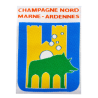 Insigne de Territoire CHAMPAGNE NORD MARNE - ARDENNES