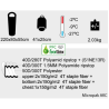 Sac de couchage micropak AKC - entre -9 et -2°C