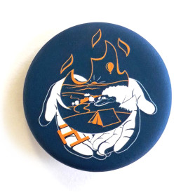 Badge « Lumière de la paix...