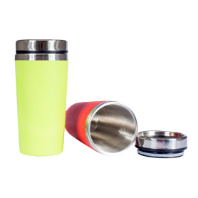 Mug en bambou avec couvercle -