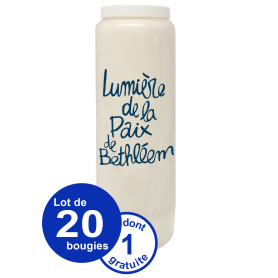 Bougie Neuvaine « Lumière...