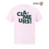 Tee - shirt « Clameurs » Rose pastel