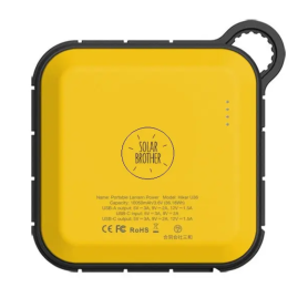 « SUNSUN » Pavet lumineux et batterie externe de 10 000 mAh//
