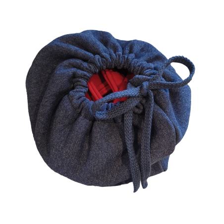 Pochon upcyclé à partir de capuche de sweats