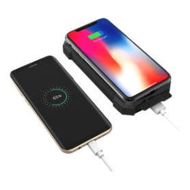 Chargeur solaire outdoor 10 000 MAH "Beluga"