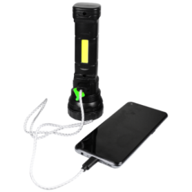 Lampe torche solaire et chargeur "Snake"