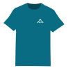 Tee-shirt « On my way » Bleu canard