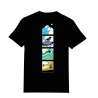 Tee-shirt « 4 saisons » Noir
