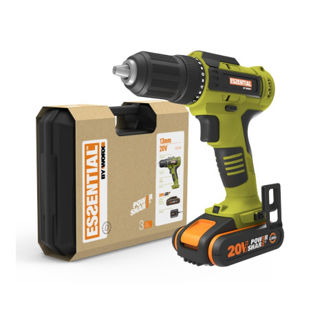 Visseuse perceuse "Energer" avec batterie et chargeur