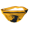 Banane upcyclée à partir du sweat "Le monde m'appele" jaune