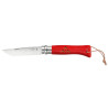Opinel N° 8 « Pionniers-Caravelles » avec symbole SGDF gravé