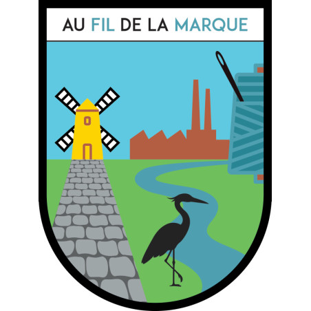 Insigne de Territoire AU FIL DE LA MARQUE