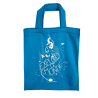 Sac upcyclé à partir du sweat "Explore le Monde" vert bleuté