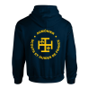 Sweat zippé « Aumônier » - bleu marine