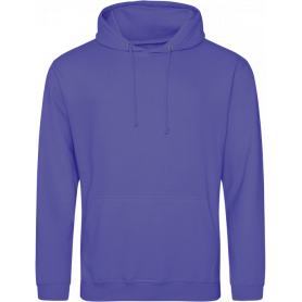 Sweat à capuche "Génération Scoute" - bleu violet