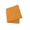 Taie d'oreiller upcyclé coloris orange - L/J