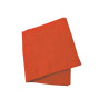 Taie d'oreiller upcyclé coloris rouge - P/C