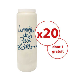 Bougie Neuvaine « Lumière...