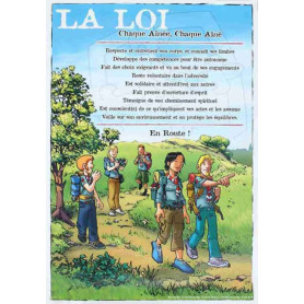 Affiche loi BA sur bâche