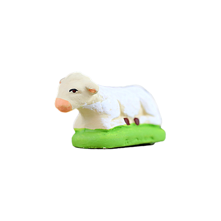 Santon Mouton couché