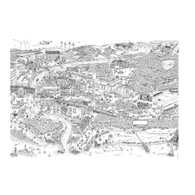 Affiche A0 de la fresque de la conversion écologique