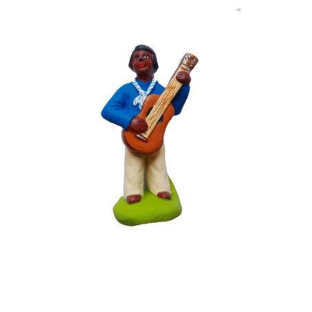 Santon scout et guide musicien