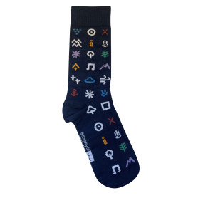 Paire de chaussettes "Bleue...