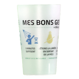Gobelet "Mes bons gestes...