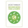Jeu des 7 familles : mes bons gestes pour la planète (N)