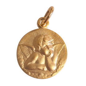 Médaille ANGE en plaqué or...