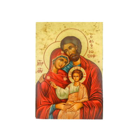 Magnet rectangulaire "Sainte famille" - 4,5 x 8,5 cm (N)