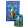 Magnet en verre "Vierge miraculeuse" 4,8 x 6,8 cm (N)
