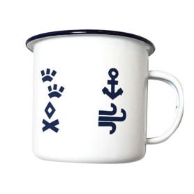 Tasse émaillée Scouts et...